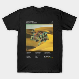 Django Django - Django Django Tracklist Album T-Shirt